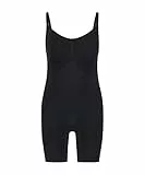 Nahtlos betonender Bodysuit mit hohem Beinausschnitt - caviar - L