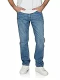 TOM TAILOR Jeans Herren Stretch Regular Fit Josh Jeanshose Hose Denim, Länge:32L, Farbe:Stone Blue Denim (10141), Weite:34W