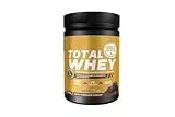 GoldNutrition® Total Whey Molkenproteinpulver mit - Whey-Konzentrat & -Isolat - 800 g Eiweißpulver für Sport & Ernährung, Schokolade