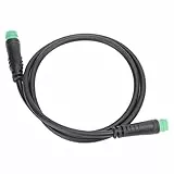 SPYMINNPOO E Bike Anschlusskabel, 5-polig Elektrofahrräder Kabel Verlängerung Wasserdicht Elektrischer Fahrrad Verlängerungskabel Zubehör 3 Größen(Männchen auf beiden Seiten)