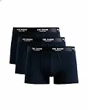 Ted Baker Herren Trunks, Baumwolle, 3er-Pack (TBB02), Navy, S