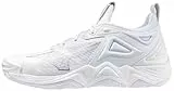 Mizuno Herren Wave Momentum 3 Volleyballschuh, Weiß-Silber, 8.5
