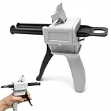 50 ml Epoxid klebepistole Griff Klebstoff gemischt,Epoxid Klebepistole 2k Kleber Pistole,Klebstoff Spender 1:1/1:2 Verhältnis,Spender für Epoxid-Kartusche,Presse Pistole Kartuschenpistole