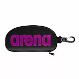 ARENA Unisex Brillenetui Schwimmbrillen-Etui, Schwarz/Violett, TU
