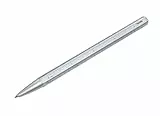 TROIKA Multitasking-Kugelschreiber mit schwarzer D1 Mine – CONSTRUCTION BASIC – Zentimeter-/Zoll-Lineal, 1:20/1:50 Skala – einfacher Minenwechsel – Aluminium, Metall – silberfarben Original