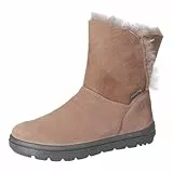 RICOSTA Mädchen Stiefel NANUK, Kinder Boots, Weite: Mittel, lose Einlage, RicostaTEX, Stiefel mit reißverschluss, Booties, Schoko (270), 30 EU