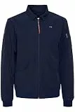 FQ1924 FQPeler Herren Übergangsjacke Herrenjacke Jacke leicht gefüttert mit Umschlagkragen, Größe:L, Farbe:Navy Blazer (193923)
