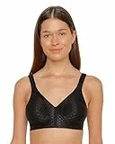 Susa Damen Standard BH, Blickdicht, Schwarz (004), 90F