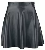 NOISY MAY NMandy PU HW Flared Skirt WVN NOOS Frauen Kurzer Rock schwarz XL