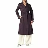 The Drop Convertible Trench Coat by @takkunda Trenchcoats, Plum Perfect, M