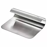 Silit Cut'n Serve Gemüseschaufel 11 x 15 cm, Küchenhelfer Edelstahl mattiert, Küchenhilfe, Teigschaber für die Küche, spülmaschinengeeignet