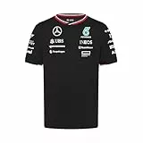 MERCEDES AMG PETRONAS F1 Herren 2024 Team Tshirt - Schwarz - Größe: M