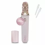 Roxy Body & Face - Damenrasierer elektrisch - Akku Gesichtsrasierer & Intimrasierer für Frauen - Rasierer Damen elektrisch mit 18K-vergoldetem Rasierkopf - schmerzfrei & flexibel einsetzbar