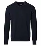CASAMODA Pullover Uni graues Dunkelblau XL