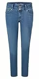 Buena Vista Damen Jeans Tummyless (DE/NL/SE/PL, Alphanumerisch, M, Regular, Regular, mid blue)