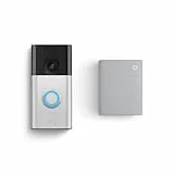 Ring Akku-Videotürklingel (Battery Video Doorbell) + Chime (3. Gen.) | Kabellose Videotürklingel-Sicherheitskamera | Kopf-bis-Fuß-Aufnahme, einfache Installation | 30 Tage Gratiszeitraum für Ring Home