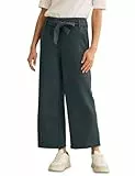 CECIL Damen B378911 Wide Leg Hose, Slate Khaki, XXL / 26L