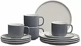 Ritzenhoff & Breker Kaffeeservice Jasper | 12-teilig Grau (0407648-69a6813c)