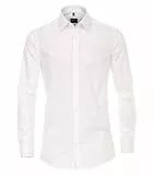 Venti Businesshemd Uni Body Fit Weiß 42