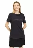 Tamaris Damen Aalen T-Shirt, Black Beauty, X-Small EU