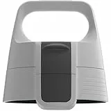 SIGG WMB ONE Top 2 Grey Anthracite Verschluss (One Size), Ersatzteil Trinkflasche, einhändig bedienbarer & auslaufsicherer Verschluss