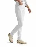 CECIL Damen B378650 Slim Fit Jeans, White, 33W x 30L