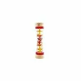 Hape Regenmacher | Mini-Rassel aus Holz Musikspielzeug, Rot