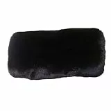 VORCOOL Kunstpelz Hand Muffs Schwarz Warm Kunstpelz Winter Muffs für Männer Mädchen