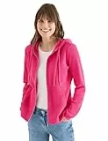 Cecil Langarm Jacke mit Kapuze und Taschen Beetroot pink S