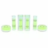 Marhynchus Nivellier-Libelle, Hochpräzise Mini-Libelle, Dreizeilige Nivellierkugel, Grüne Wasserwaage mit ABS-Material und Hochauflösung