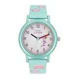 Prinzessin Lillifee Armbanduhr Mädchen Kinder Quarzuhr Analog, mit Textil Armband, 3 bar Wasserdicht, Kommt in Uhren Geschenk Box