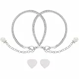 Holibanna Verstellbare Fersengurte Mit Perlen Und Strass Für Pumps Und High Heels Anti-Rutsch Schuhriemen Für Damen Elegant Und Bequem