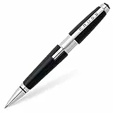Cross Edge Rollerball (Strichstärke M, Schreibfarbe: schwarz, nachfüllbar, inkl. Premium Geschenkbox) schwarz