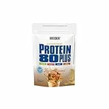 Weider - Protein 80 Plus - 4-Komponenten Protein Pulver - Hoher Proteingehalt mit 80% Eiweiß - Cremige Shakes mit Calcium & Vitamin B6 - 500g - Toffee Caramel