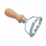 Cabilock Ausstechformen aus Zinklegierung Herzform Ausstechform zum Backen von Keksen und Teigtaschen Langlebig Leicht zu Reinigen für Haus Küche