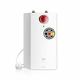 AEG druckloser Kleinspeicher HUZ 5 DropStop, Untertischboiler 5 Liter Niederdruck, mit ThermoStop, stufenlose Temperaturwahl von 35-85 °C, steckerfertig, 2 kW, 222167