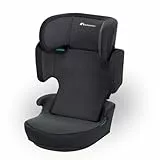 Bebeconfort RoadSafe i-Size, Reboarder Kindersitz, 3,5–12 Jahre (100–150 cm), Kinderautositz Klappbar & Leicht, Gurtinstallation, 14 Kopfstützenpositionen, Gepolsterter Sitz, Tinted Black