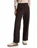 Street One Damen 3716774 Straight Leg Hose, deep Roast Brown, 38W x 28L