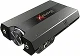 CREATIVE Sound BlasterX G6 (USB-C) Hi-Res 130dB 32bit/192kHz Gaming DAC, External USB Sound Card, Dolby Digital, 7.1 Virtual Surround Sound, Sidetone/Speaker Control for PC and Gaming Consoles