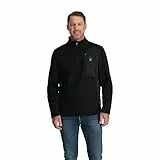 Spyder Bandit Half Zip, Herren, Schwarz, M