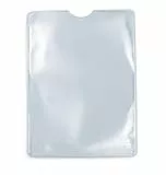 HERMA 1327 Ausweishülle transparent, 10 Stück, Ausweishalter zum Schutz für Personalausweise & Bankkarten, Plastik Kartenhüllen Schutzhüllen Set, durchsichtig
