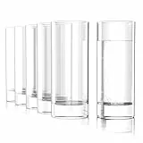 Stölzle Lausitz Wassergläser New York Bar 6er-Set 260 ml – Allroundgläser für Wasser, Saft & Cocktails – Elegante Trinkgläser aus bleifreiem Kristallglas – Spülmaschinen- & stoßfest, Made in Germany