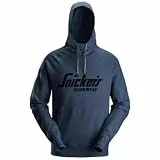 Snickers Workwear Logo Hoodie Weiche Casual Arbeitskleidung 2894, Dark Navy Melange - 4500, XL