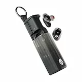 Skullcandy Method 360 ANC Wireless-Ohrhörer, Sound by Bose, Bluetooth-Kopfhörer, Premium Noise Cancelling, bis zu 40 Stunden Akkulaufzeit, schweiß- und wasserresistent mit Mikrofon - Schwarz