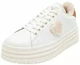Love Moschino Turnschuhe Damen Weiß 38 EU