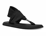 Sanuk Damen Yoga Sling#2 Zehentrenner, Schwarz Black, 36 EU
