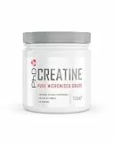 PhD Nutrition Creatin Monohydrat Pulver 250g - Mikronisiertes Kreatin zur Erhöhung der körperlichen Leistung beim Schnellkraft-Training, Ganz ohne Zusatzstoffe