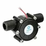 Cpolebev Micro-Hydro Generator 12V 10W DC Wasser Strom Generator Turbinen Generator Hydroelektrischer Leitung Wasser Strom Hydraulischer DIY
