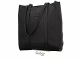 Gabor bags Elfie Damen Shopper Umhängetasche Reißverschluss Mittelgroß Schwarz