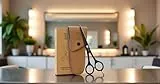 TOLERA® Friseurschere inkl. Etui | Haarschere - scharf & präzise - Unisex Haarschneideschere (schwarz)